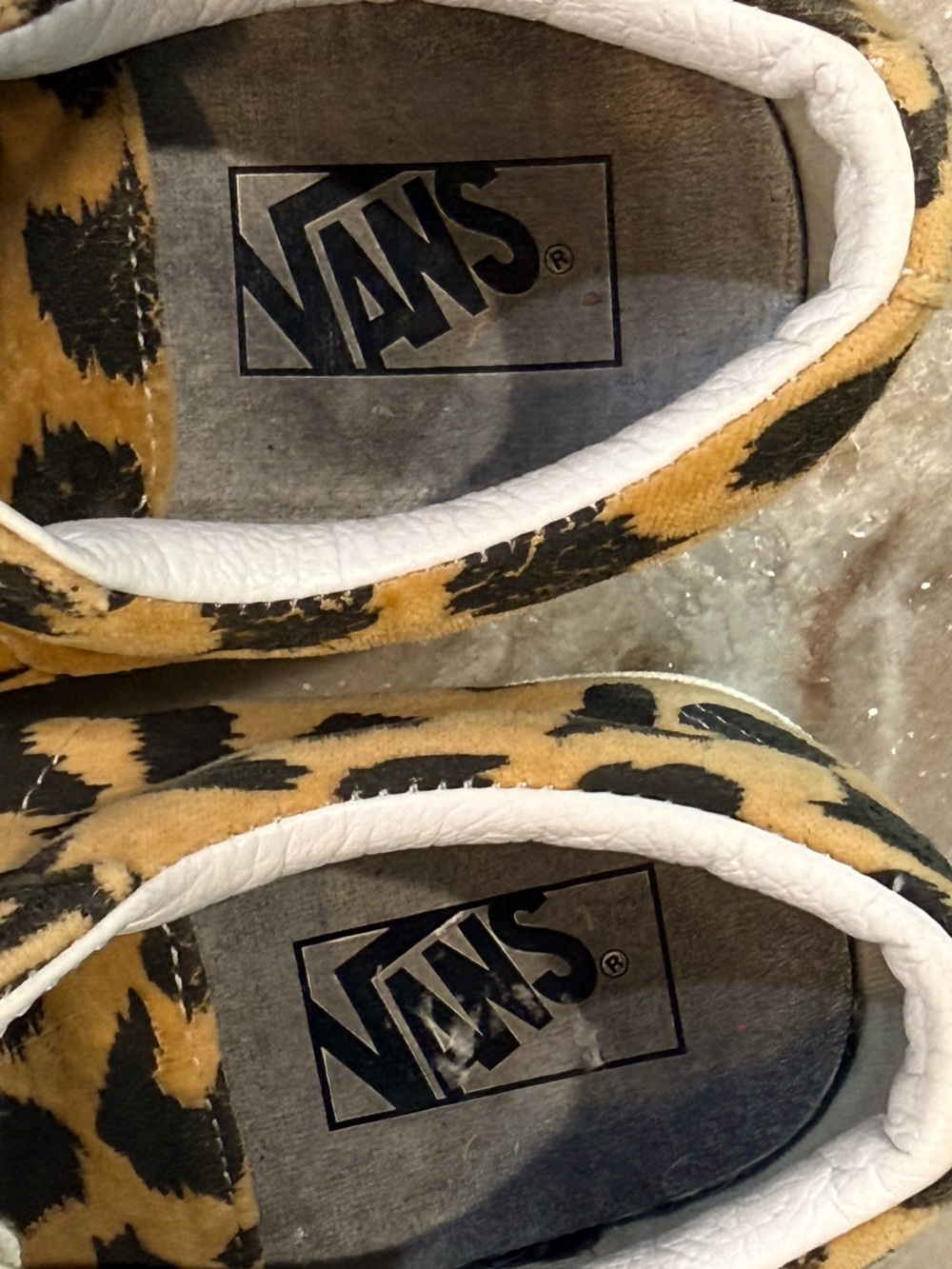 VANS Sid DX Anaheim Factory- leopard print sneakers- Size women’s 10/mens 8.5 - Picture 4 of 11